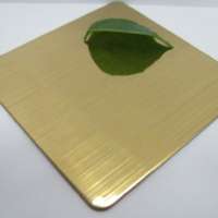 Hot Sell Color Coat Anti-fingerprint brush hairline no.4 satin stainless steel decorative sheet